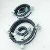 Buy cheap ODM Pipe Riser Clamp 120*30*50mm Metal Adjustable Swivel Pipe Clamps from wholesalers