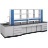Buy cheap Polypropylene Laboratory Island Bench Stainless Steel Wood Lab Workstation Bench from wholesalers