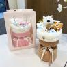 Buy cheap West Highland White Terrier Dog Plush Doll Bouquet Sloppy Puppy Bouquet Birthday Gift for Girlfriend and Best Friend Wholesale from Flower Market from wholesalers