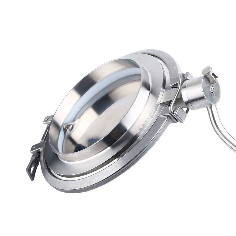 Equal Stainless Steel 304 Sanitary Powder Valve Butterfly Valve