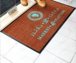 Custom High Quality Non Slip Nylon Carpet Bath Floor Mat With Company Logo, Can