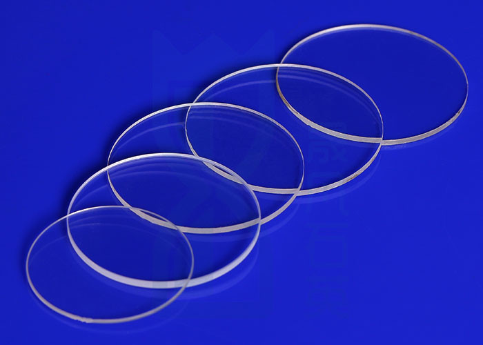 High Temperature Resistant Quartz Glass Lens 99.99% Purity Water Proof For UVC LED