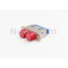 Buy cheap Duplex SC TO FC Fiber Adapter Hybrid Metal Material For FTTH ROHS Certified from wholesalers