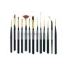 Buy cheap 13Pcs Mini Body Art Brushes Watercolour Paint Brushes Collection With Premium Synthetic Sable Hair from wholesalers