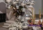 Wedding Party Hanging Decoration Promotion Party Shiny Metallic Gold PVC