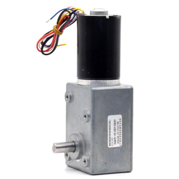 Buy cheap Aslong A5882-4260 24v 11-195rpm Turbine Worm Reduction Motor Dc Reduction Motor High Torque Low Speed Motor from wholesalers