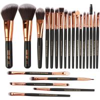 Buy cheap High quality Wood Handle Makeup Brushes Fan Brush best make up brush product