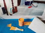 Buy cheap Eco Friendly Protect Floor Protection Painter Felt Cover Fleece from wholesalers