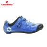 Buy cheap Water Proofing Blue Road Bike Shoes Microfiber Upper With CE / ISO Certification from wholesalers