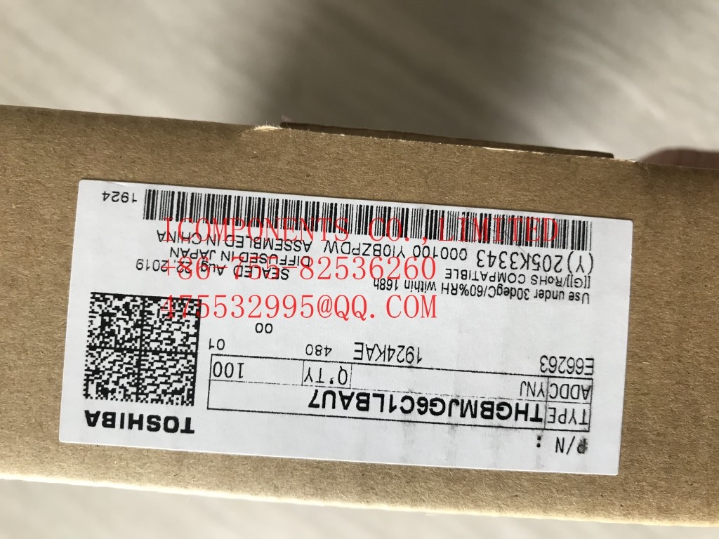 THGBMHG6C1LBAIL KIOXIA IC FLASH 64G MMC 52MHZ 153WFBGA NAND FLASH
