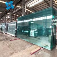 Buy cheap Tempered Float Glass Thickness 3mm-25mm Customized Ultra Clear Float Glass product