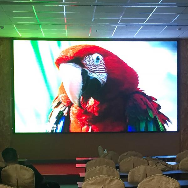 Buy cheap 1920HZ Advertising LED Displays Indoor P4 Display Multimedia Large Electronic Screen from wholesalers