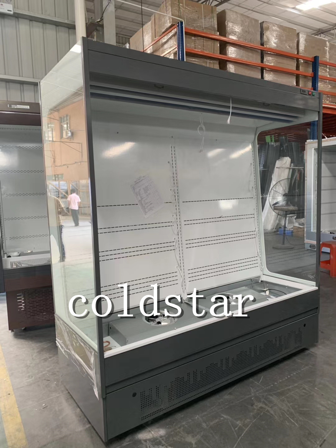 Commercial multi-deck open display chiller/ showcase refrigerator/ supermarket fridge