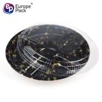 Round shape disposable take ou sushi box plastic