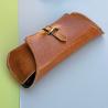 Buy cheap Imitation Leather Flocking Foldable Eyeglass Case Bag Damage Resistant from wholesalers