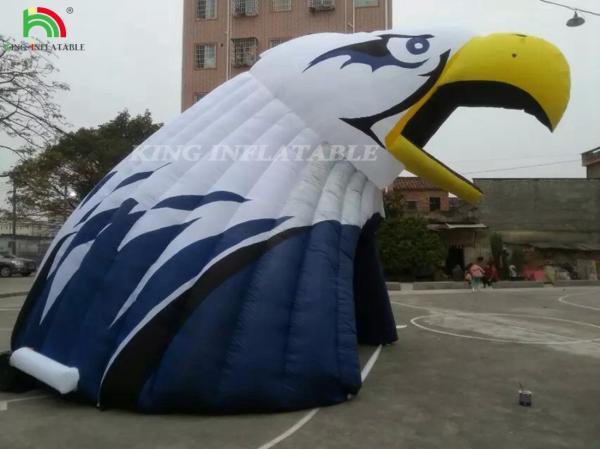 Buy cheap Inflatable Eagle Tunnel Inflatable Animal Sport Entrance For Game Customized Inflatable Eagle Mascot Tunnel from wholesalers