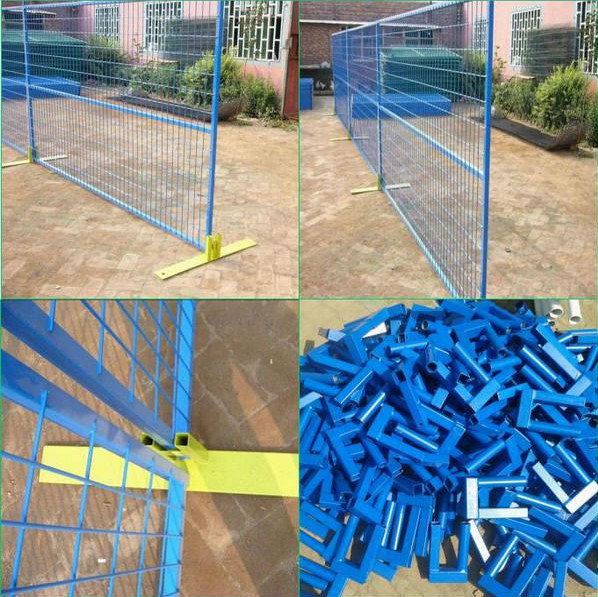 Portable Metal 8ft Tall Temporary Site Fencing With Powder Coating