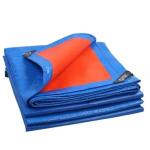Truck Heavy Duty Poly Tarp Covers Coated Waterproof Blue Camping Sun Shade Roll
