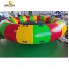 Buy cheap 3m 4m 5m Dia Inflatable Water Towable Boat Toys Rotating Spinning Disco Boat Tube from wholesalers