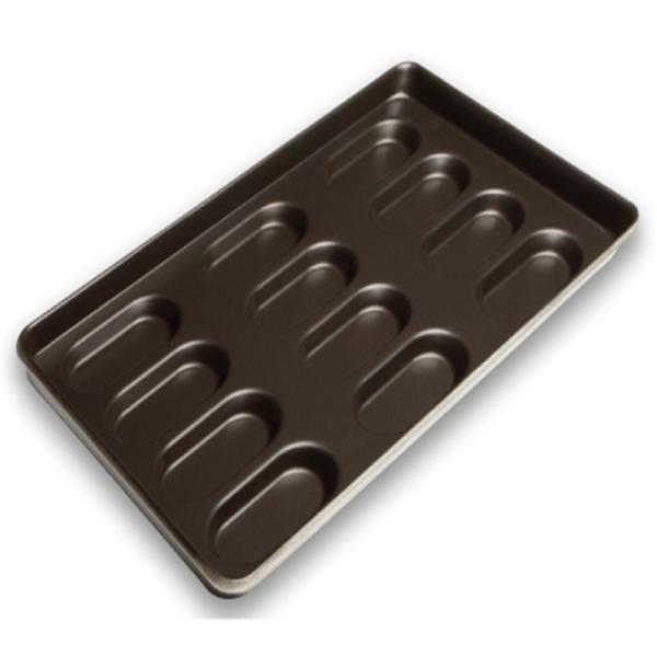 Buy cheap RK Bakeware China Foodservice NSF Nonstick Hotdog Bun Baking Tray for Industrial Bakeries from wholesalers