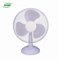 Buy cheap Custom Logo HAC Table Fan , 16 Inch Electric Table Fan With Mesh Grill product