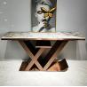 Buy cheap Luxury Marble Console Tables With Stainless Steel - Modern Elegance from wholesalers