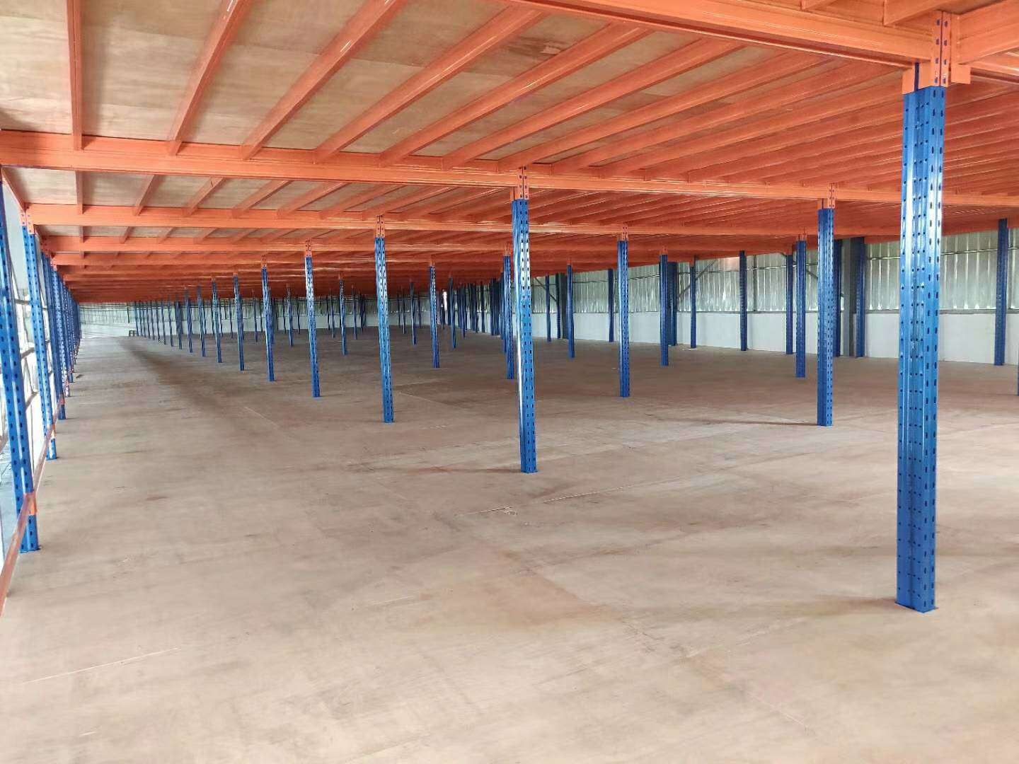 7000kg Warehouse Shelving Units ODM Mezzanine Garage Metal Rack