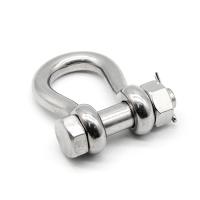 Buy cheap Bow 304 316 Stainless Steel Anchor Shackle With Split Pin Lock product