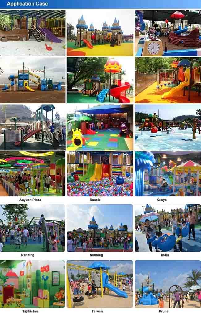 Commercial Plastic Playground Slide Rotational Molding LLDEP Galvanized Steel