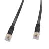 Buy cheap CAT7 SSTP FLAT 32awg Copper Patch Cords Jumper Wire 10G Ethernet from wholesalers