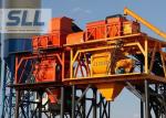 Belt Conveyor Type Automatic Concrete Batching Plant Customized Color