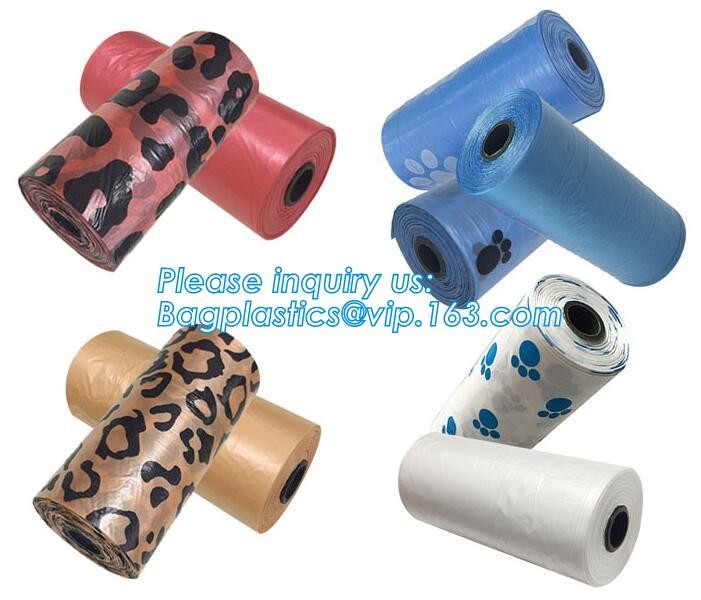 Biodegradable Compostable Scented High Quality HDPE Plastic Baby Nappy Sacks Baby Diaper Bags with Tie Handles, bagease