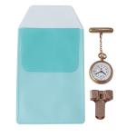 Pendant Nurse Pocket Watch+Penbag+Pen Clips Combination Three-piece Medical