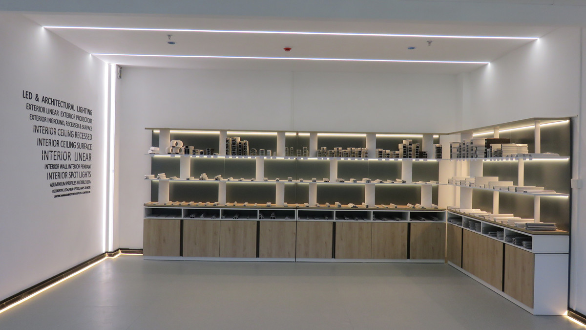 LED Strip Aluminium Profile Lights Cabinet Lamp Recessed Surface Corner Mounted Aluminium Extrusion Housing Channel