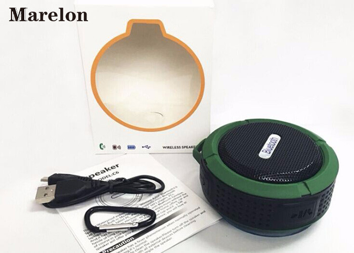 Outdoor Mini Active Waterproof Bluetooth Speaker TF Card Slot For Mp3 Files
