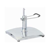Buy cheap Sliver Salon Equipment Parts Stylish Chair Square Base Chrome Surface product