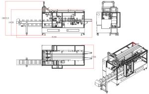 Buy cheap Multifunctional Automatic Box Packing Machine 30-50box/Min for beverage from wholesalers