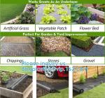 Weed control Mat, Ground Cover, Flower Bed, Mulch, Pavers, Edging, Garden Stakes