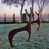 Buy cheap Contemporary Rusty Metal Garden Ornaments Corten Steel Deer Lawn Sculpture from wholesalers