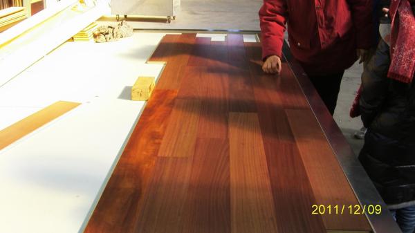 Buy cheap Jatoba Engineered Flooring Flooring handscraped and Distressed Surface from wholesalers
