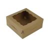 Buy cheap Food Grade Folding Cake Boxes With Window Paperboard Material Recycled from wholesalers