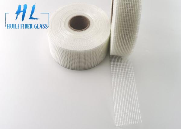 C Glass Plain Woven Fiberglass Tape with Strong Adhesive Latex for Strength