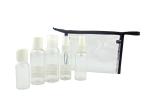 Customized Logo Airline Amenity Kits Travel Containers For Cosmetics