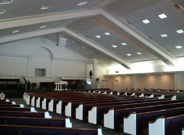 Popular Gable Frame Metal Church Buildings Modern Metal Structure Steel Building