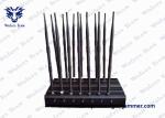 Adjustable 14 Antennas Powerful WiFi Mobile Phone Signal Jammer 50 Meters Range