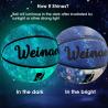 Buy cheap Nightlight Basketball Size 7 Hygroscopic Luminous Basketball Ball Night Game Streetball from wholesalers