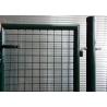 Buy cheap PVC Coated Welded Wire Fence Galvanised Square Mesh Fencing Green Color from wholesalers