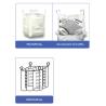 Buy cheap breathable pp woven big Bag/FIBC for Firewood Packing/ Big Bag ,transparent pp jumbo bag,100% Virgin material bulk bag p from wholesalers