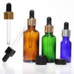 Factory Price Bulk Tincture Bottles Glass Tincture Bottles With Plastic Wood Cap