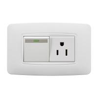 Buy cheap Residential Electric Switch Socket 118T SERIES , Electrical Outlets And Switches product